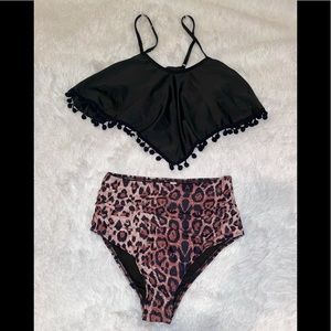Two piece bathing suit. NWOT.